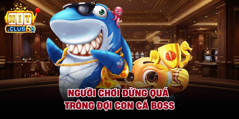 Người chơi đừng quá trông đợi con cá Boss